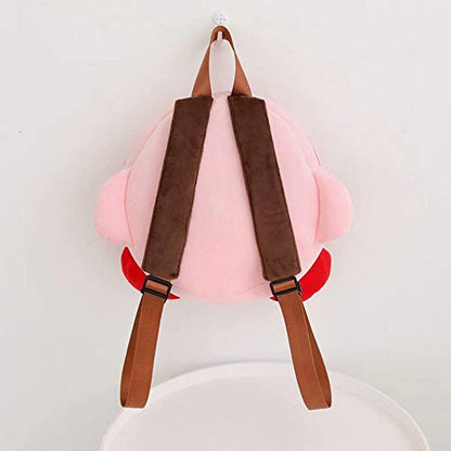 Cartoon Star Kirby Plush Backpack