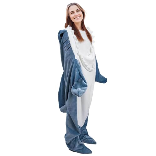 Cartoon Shark Sleeping Bag Pajamas
