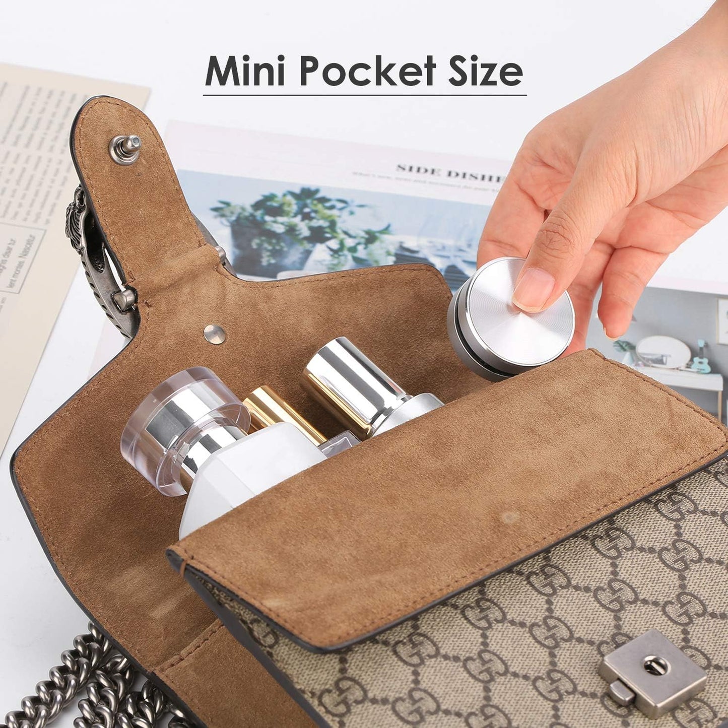 Bone Conduction Speaker, True Wireless Speakers Mini Portable Stereo Sound Creative Speaker Compatible with Iphone, Ipad, Samsung, Tablets and More Box, Bigvapor