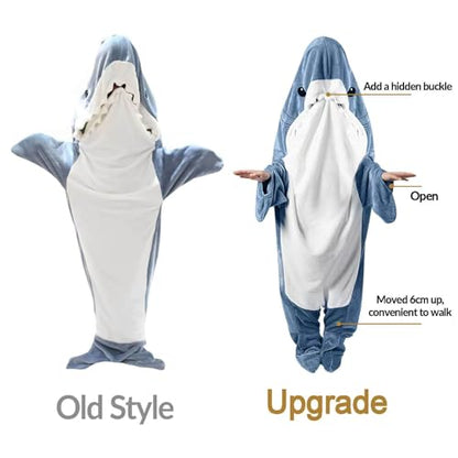 Cartoon Shark Sleeping Bag Pajamas