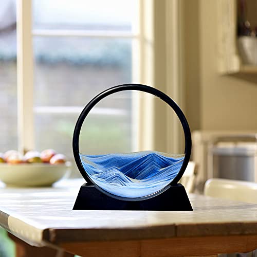 Sand Painting Hourglass Lamp