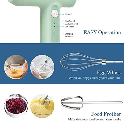 Wireless Electric Food Mixer
