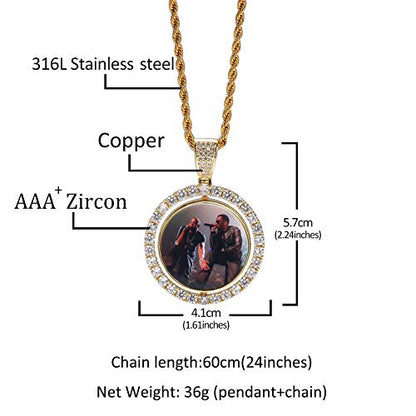 Custom Photo Pendant
