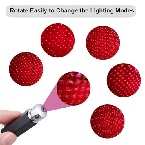 Mini LED Car Night Light Roof Projector