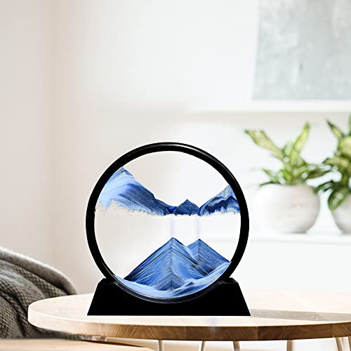 Sand Painting Hourglass Lamp