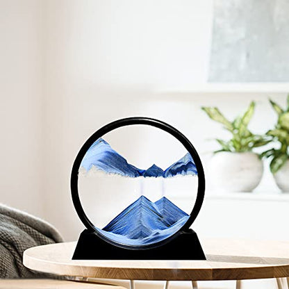 Sand Painting Hourglass Lamp