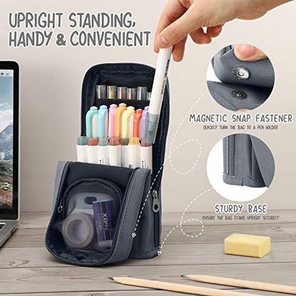 Housolution Standing Pencil Case