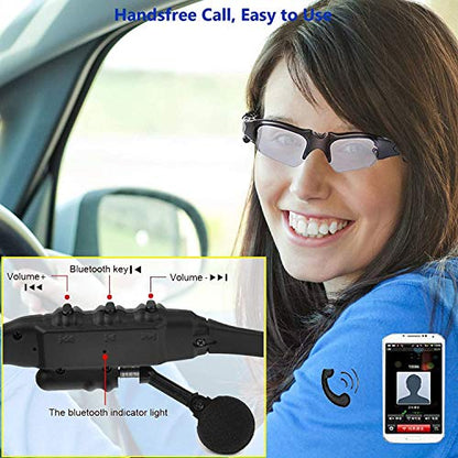 SoundWave Shades ™ - Black Glasses + Lens A