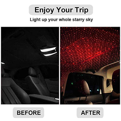 Mini LED Car Night Light Roof Projector