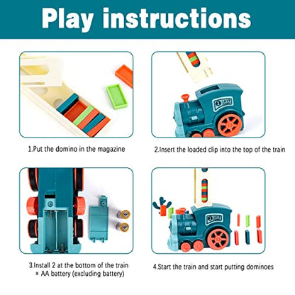 Electric Domino Train Set
