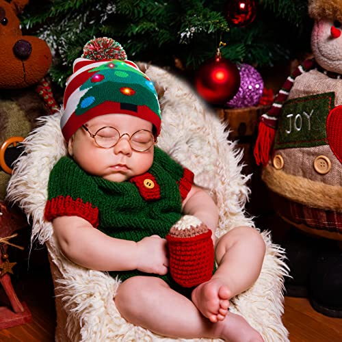 LED Knitted Christmas Beanie