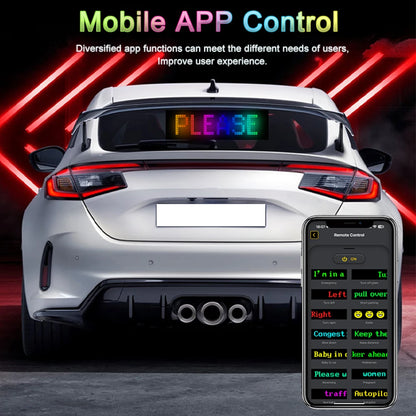 FlexiGlow Car LED Sign